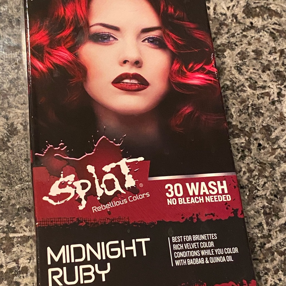Red hair dye